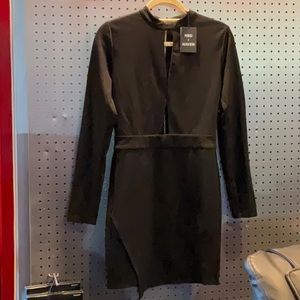 Black M NBD X NAVEN long sleeve dress